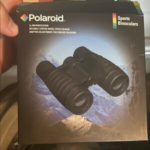 Polaroid Black Binoculars with Precision Optics